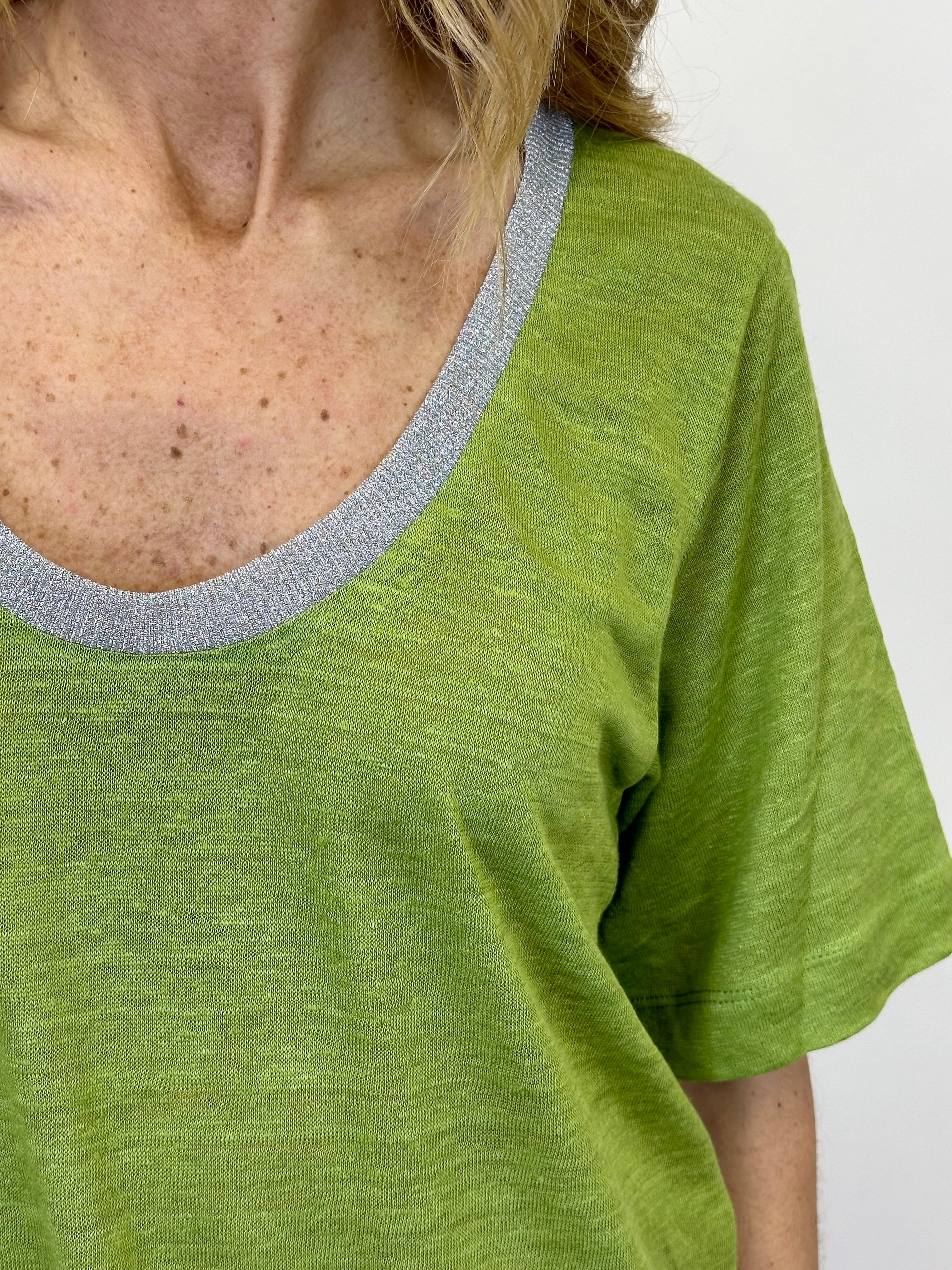 T-Shirt Verde _ Ottod'Ame