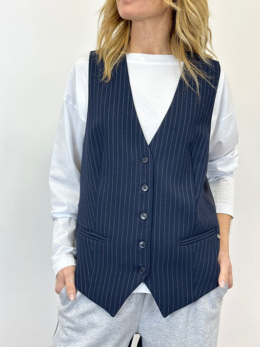 Gilet Gessato Ottod'Ame