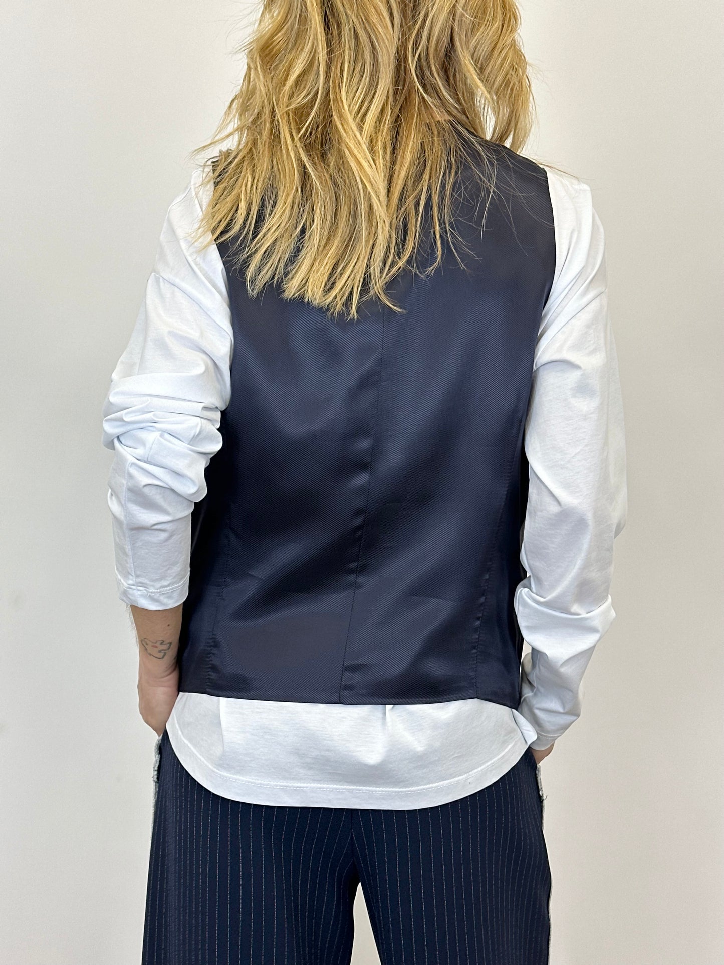 Gilet Gessato Ottod'Ame