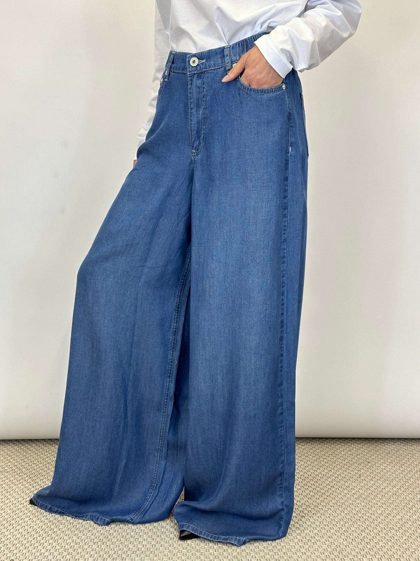 Jeans palazzo Ottod'Ame