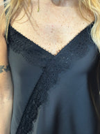 Abito Sottoveste Nero _ MI.LE. for soku