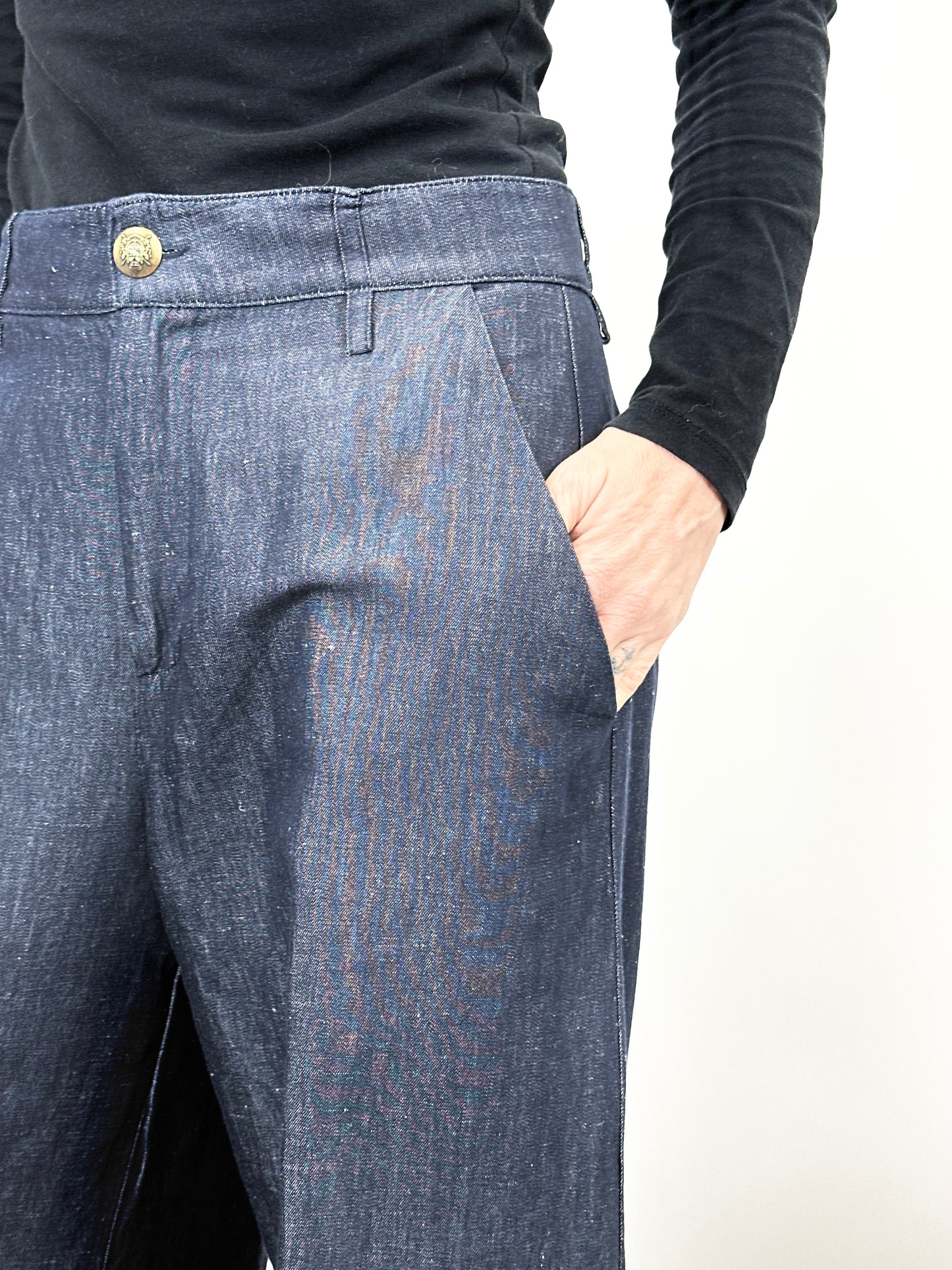 Pantalone effetto Denim