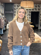 Cardigan Coste Cuoio _ MI.LE. for soku