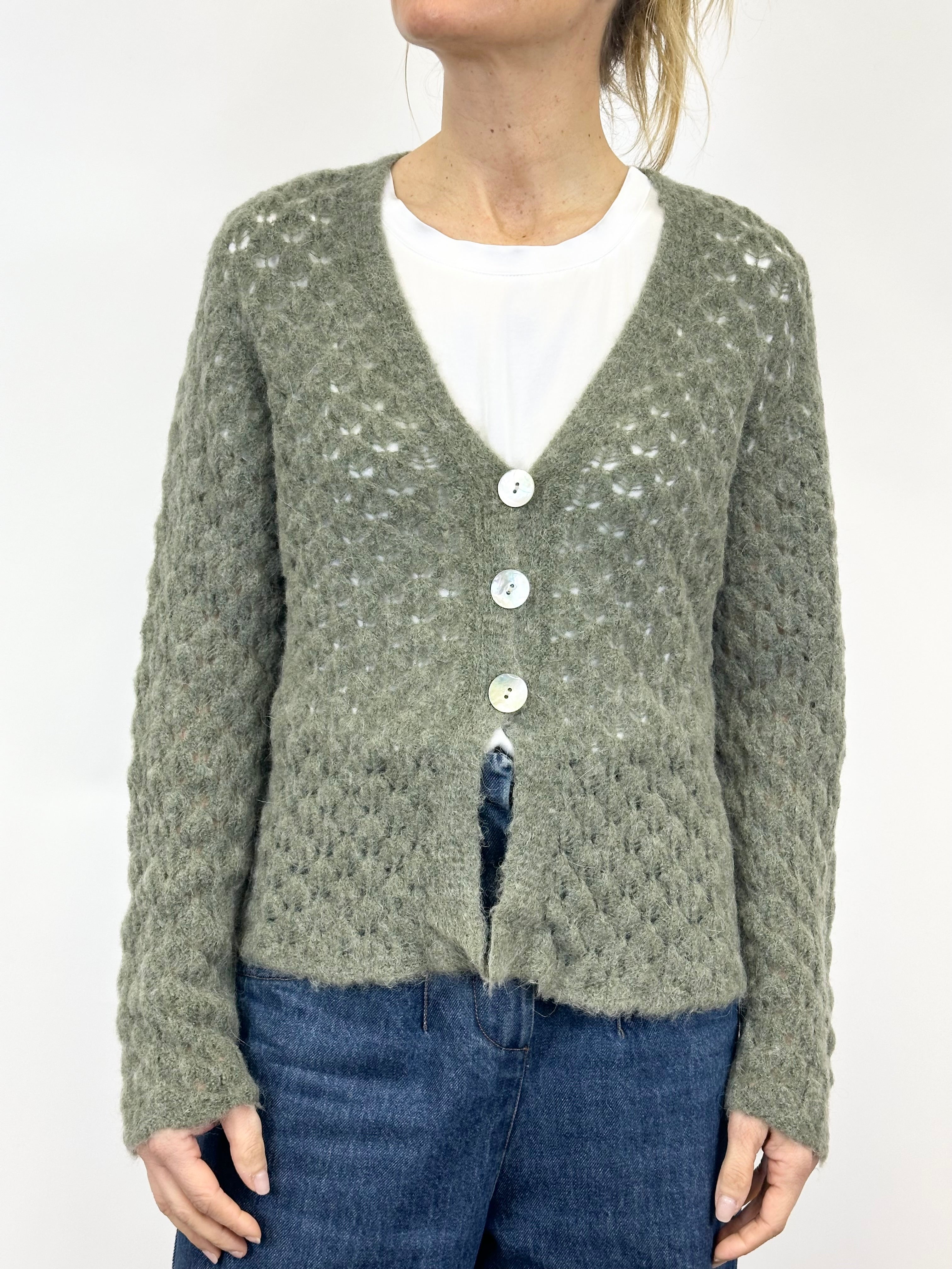 Cardigan Traforato _ MI.LE. for soku