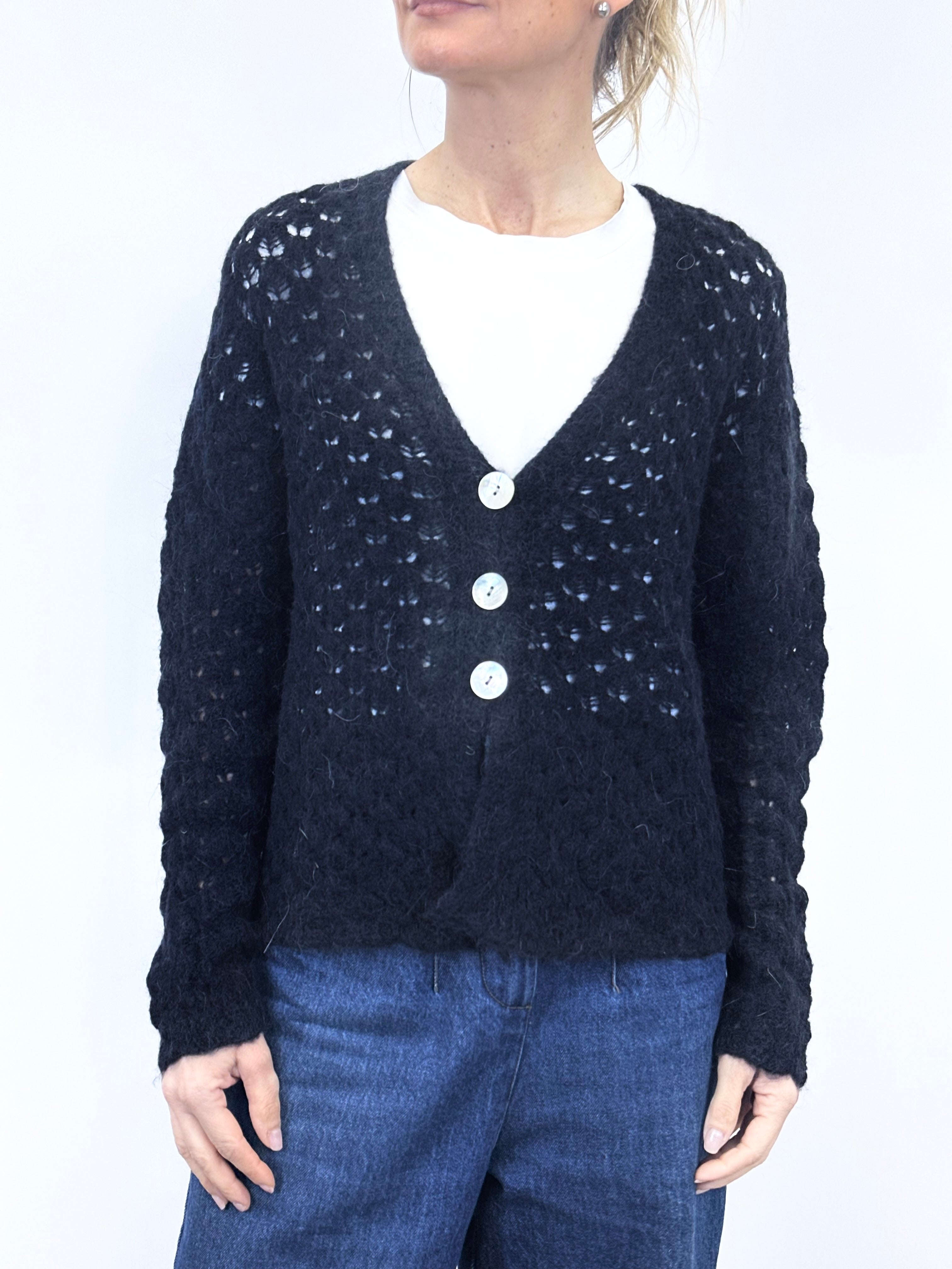 Cardigan Traforato _ MI.LE. for soku