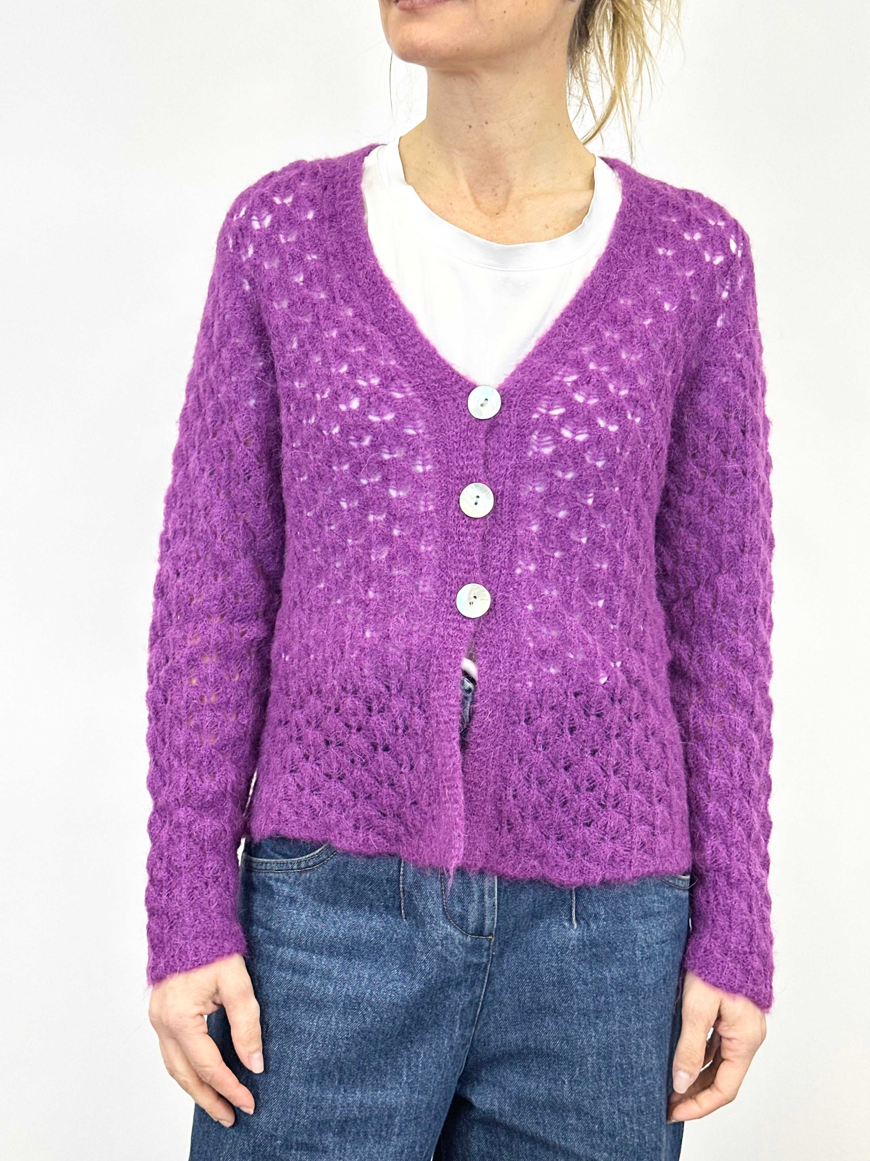 Cardigan Traforato _ MI.LE. for soku