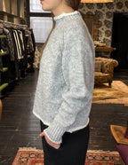 Lupetto Profilo a Contrasto Grigio _ MI.LE.for soku