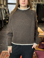 Lupetto Profilo a Contrasto T.Moro _ MI.LE.for soku