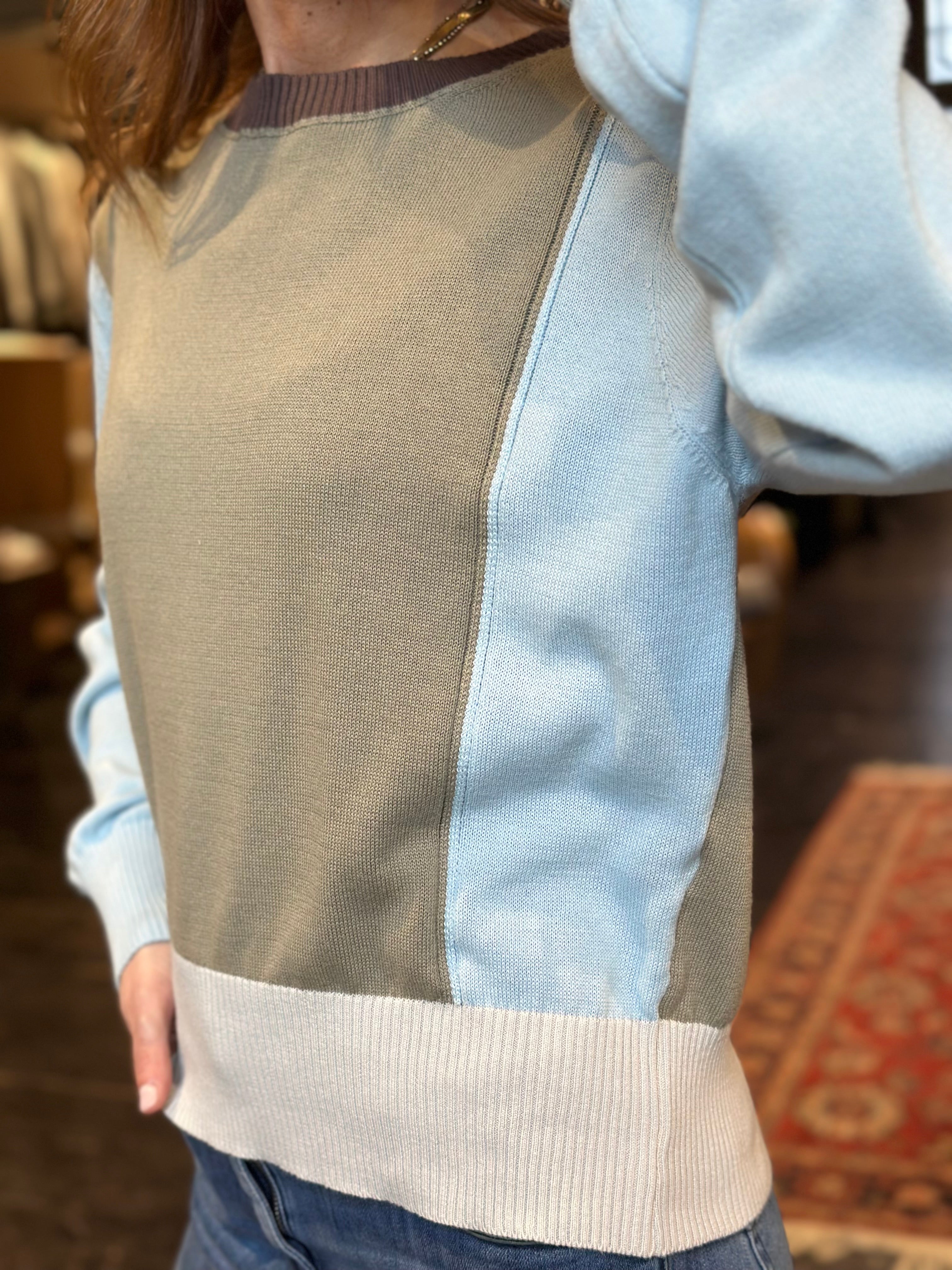 Maglia Color- Block V.Militare _ Mi.LE.for soku