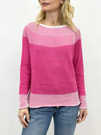 Maglia Rifinitura a Contrasto Orchidea _ MI.LE. for soku