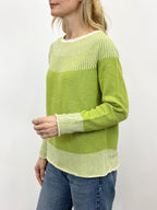 Maglia Rifinitura a Contrasto Verde _ MI.LE. for soku