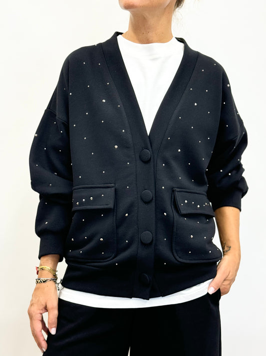 Cardigan Strass