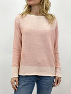 Maglia Rifinitura a Contrasto Cipria _ MI.LE. for soku