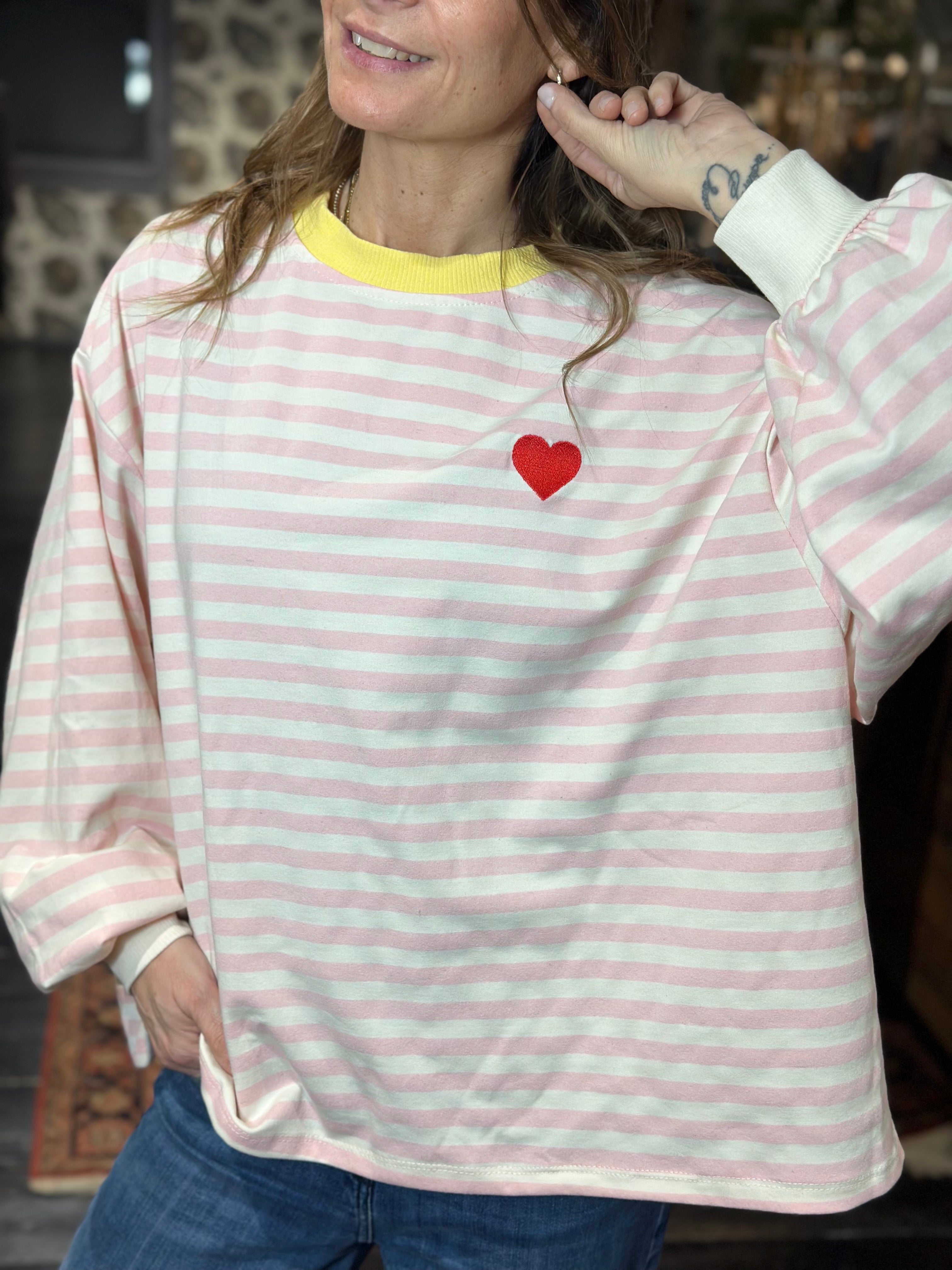 Maglia Cuore Rosa _ Mi.LE. for soku