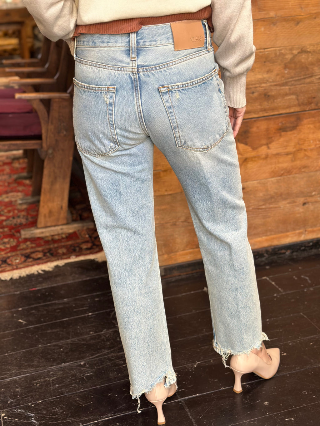Jeans Zeke con Rotture _ Vicolo