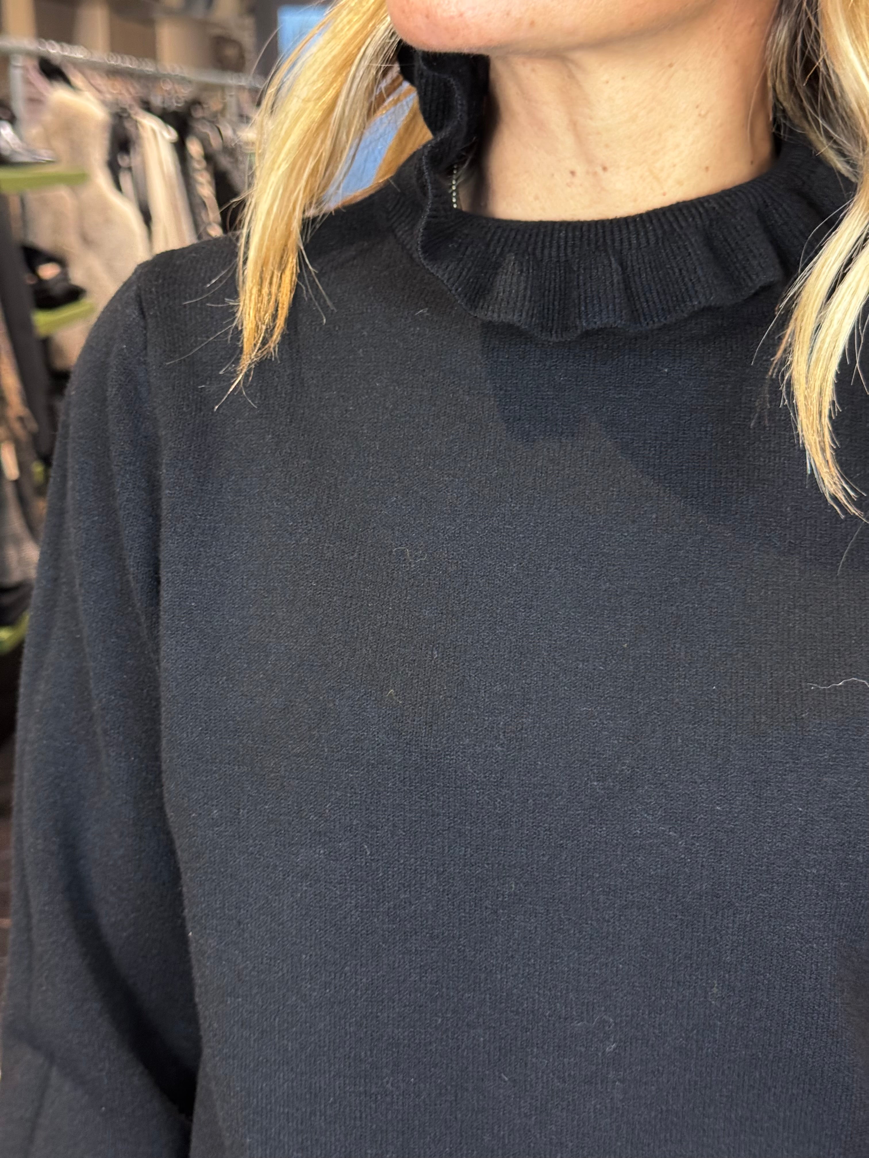 Maglia Lupetto Galetta Nero _ Souvenir