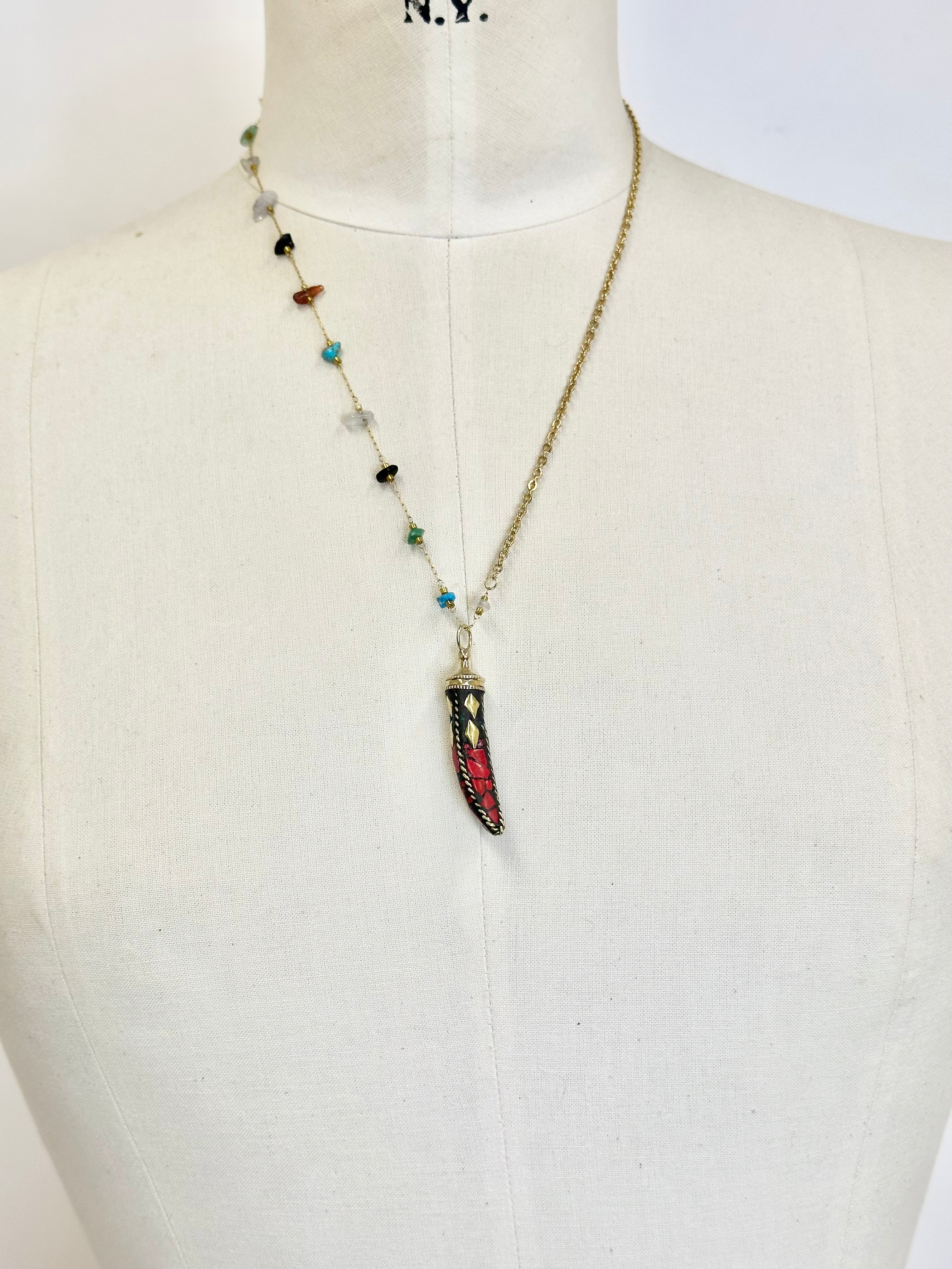 Corno Medio Rosso _ MI.LE. for soku