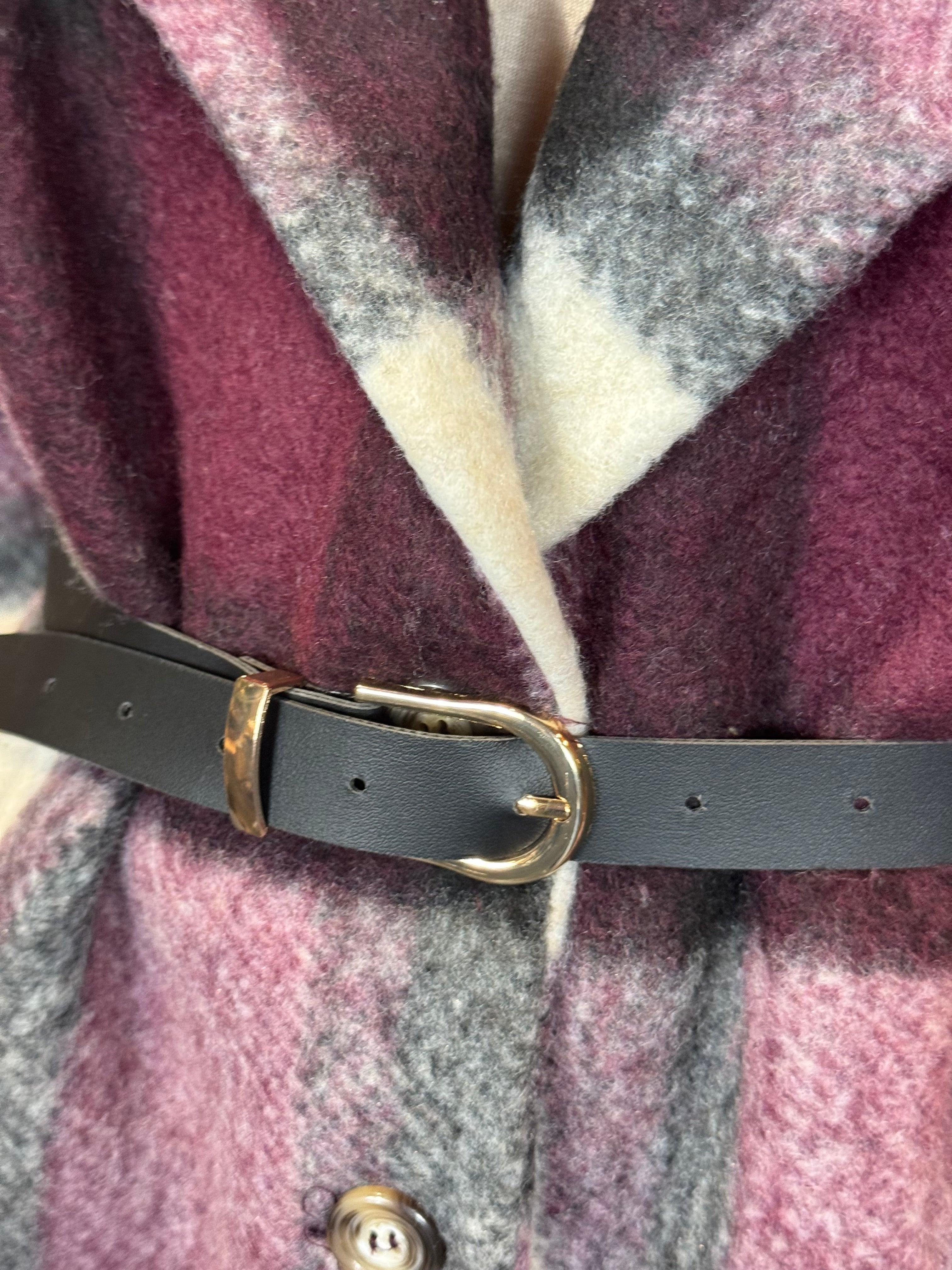 Giacca Cappotto Bordeaux _ Vicolo