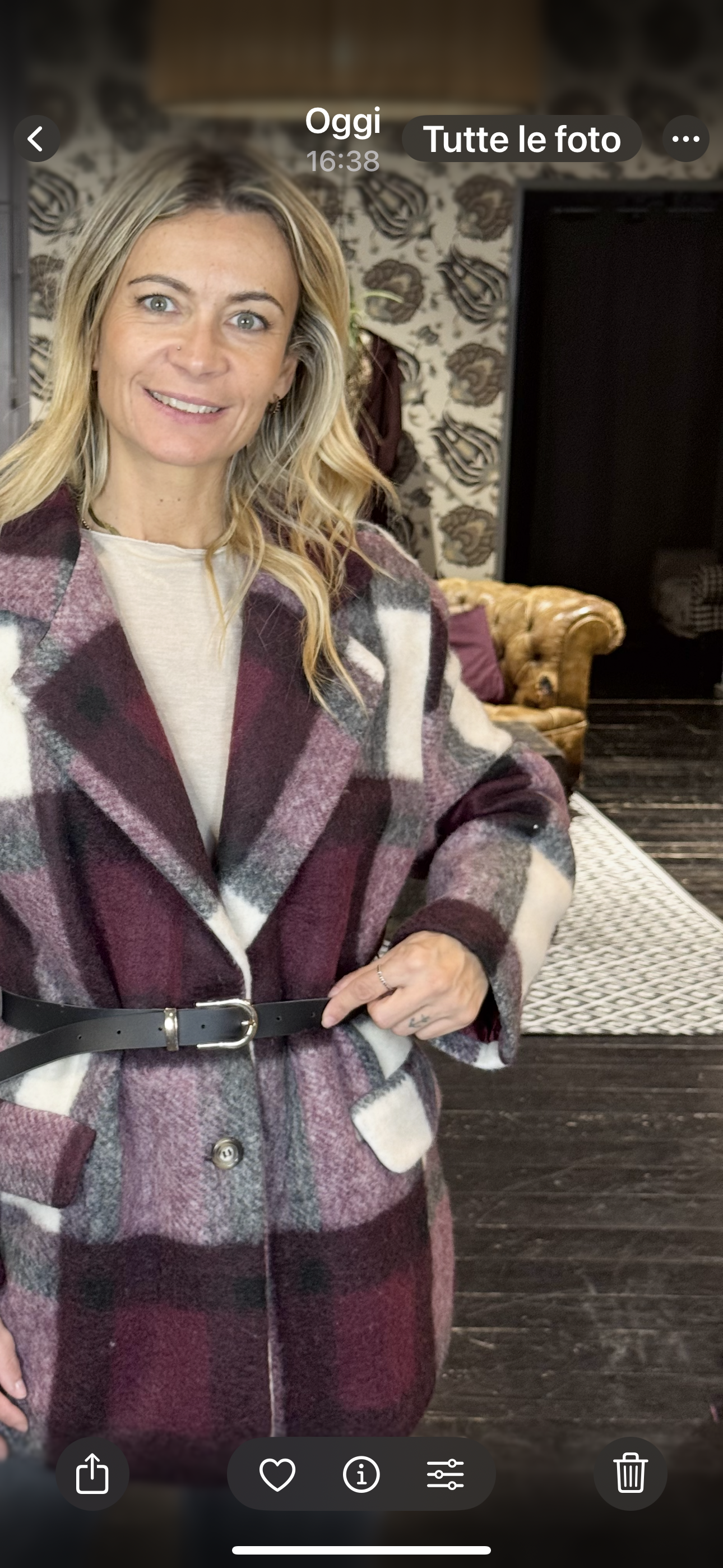 Giacca Cappotto Bordeaux _ Vicolo