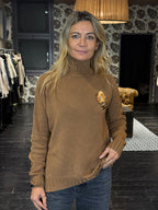 Maglia Over Lupetto Cammello _ Souvenir