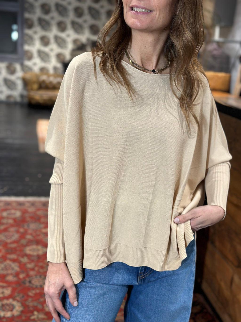 Maglia Manica Intera Crema _ MI.LE. for soku