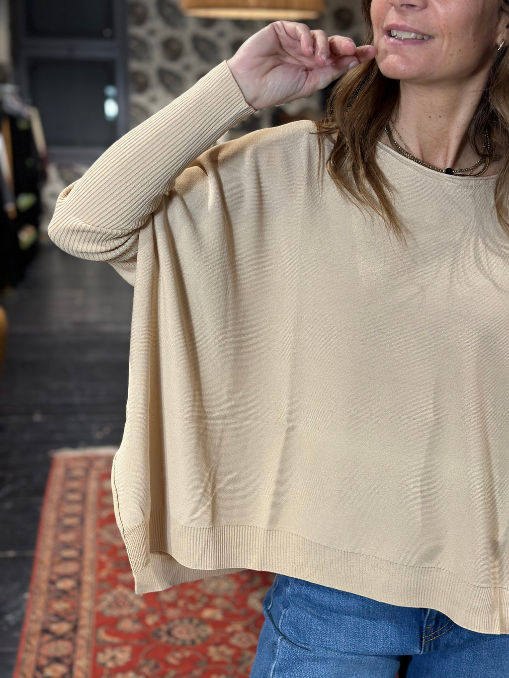 Maglia Manica Intera Crema _ MI.LE. for soku