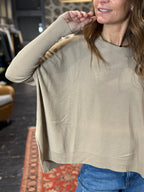 Maglia Manica Intera Beige _ MI.LE. for soku