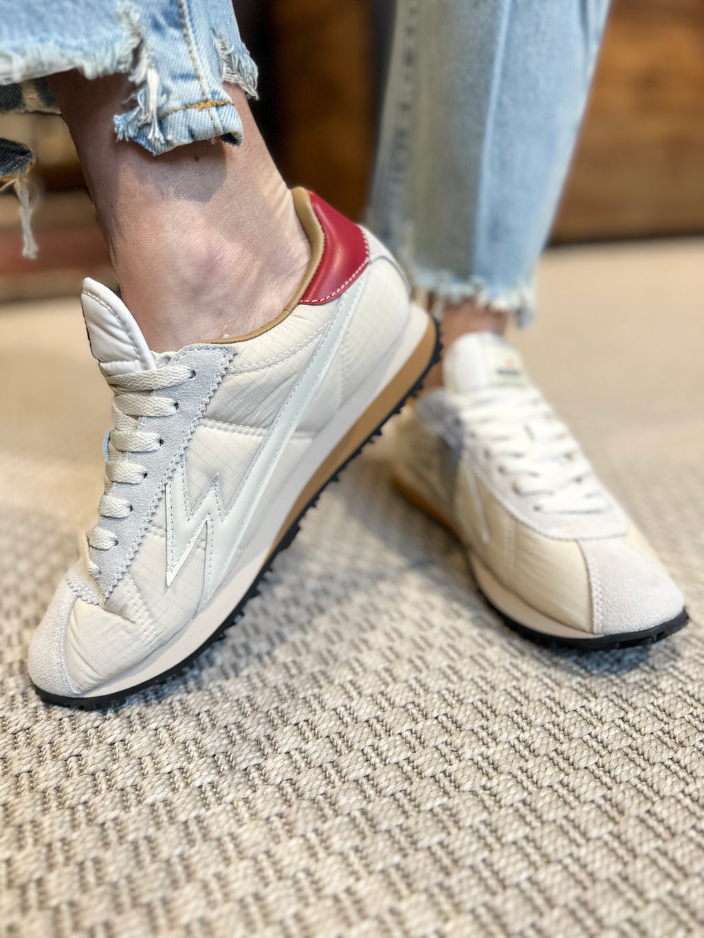 Sneaker Nylon Panna _ Moaconcept