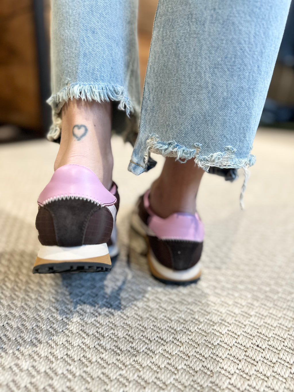 Sneaker Nylon Marrone _ Moaconcept