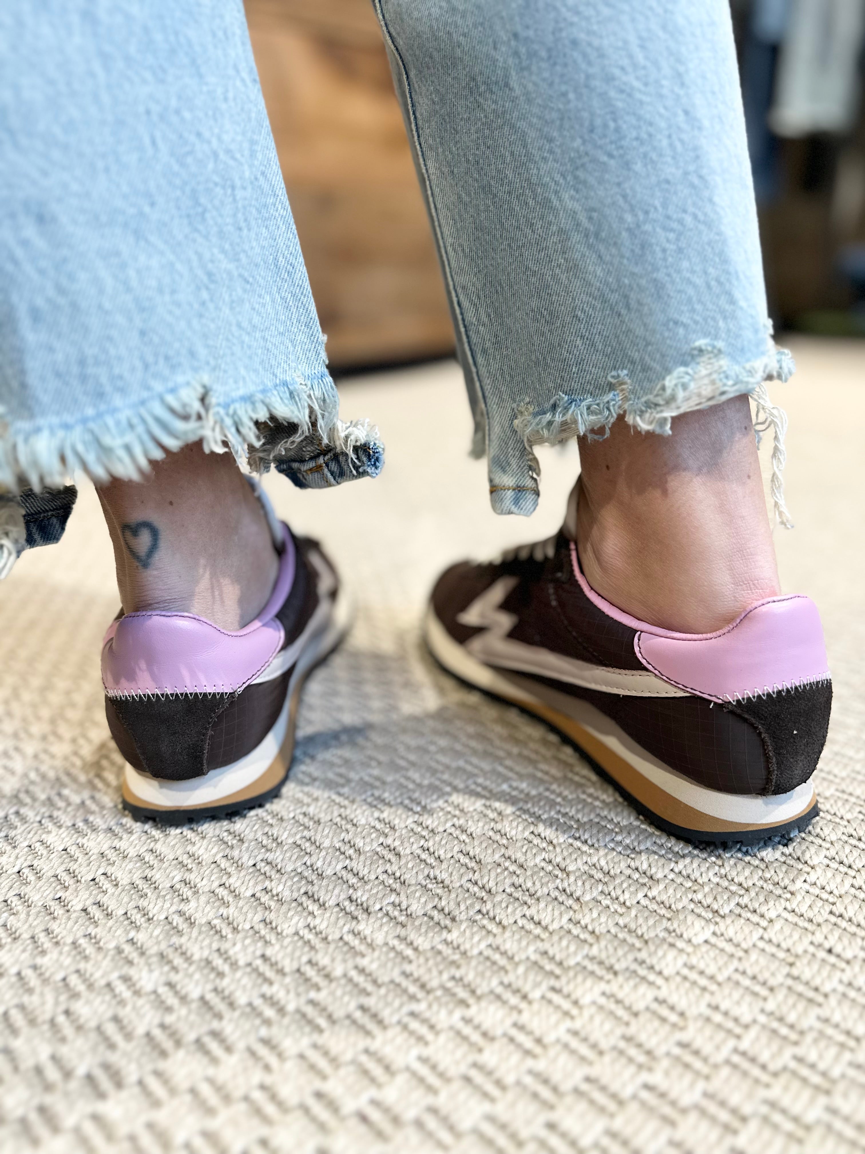 Sneaker Nylon Marrone _ Moaconcept