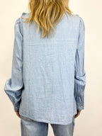 Camicia Jeans Rouches _ MI.LE. for soku