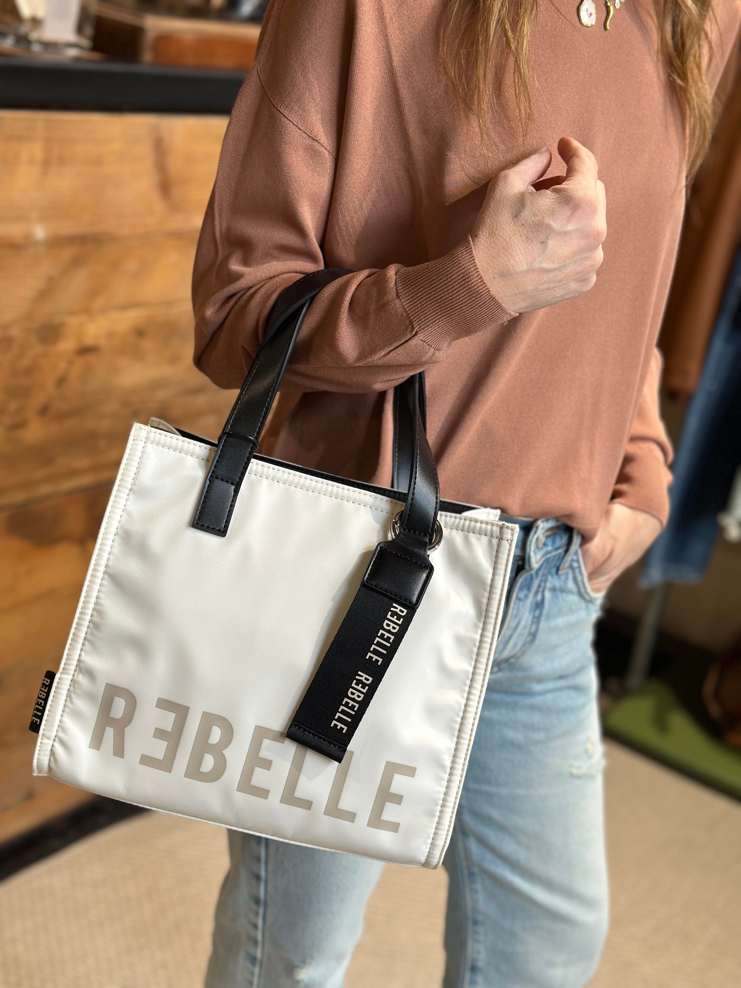 Borsa Poppy Ivory _ Rebelle