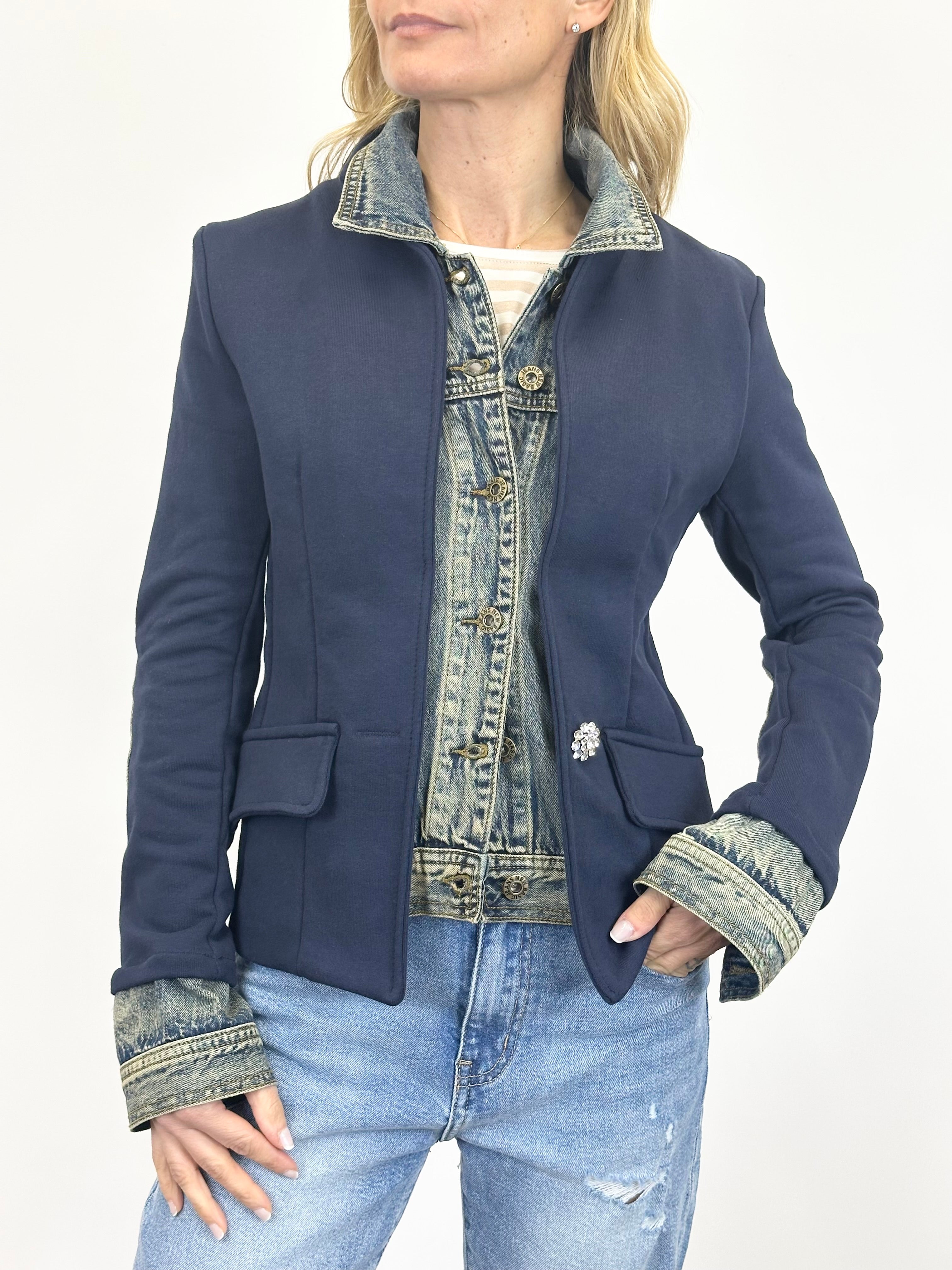 Giacca Valentina Blu _ MI.LE. for soku