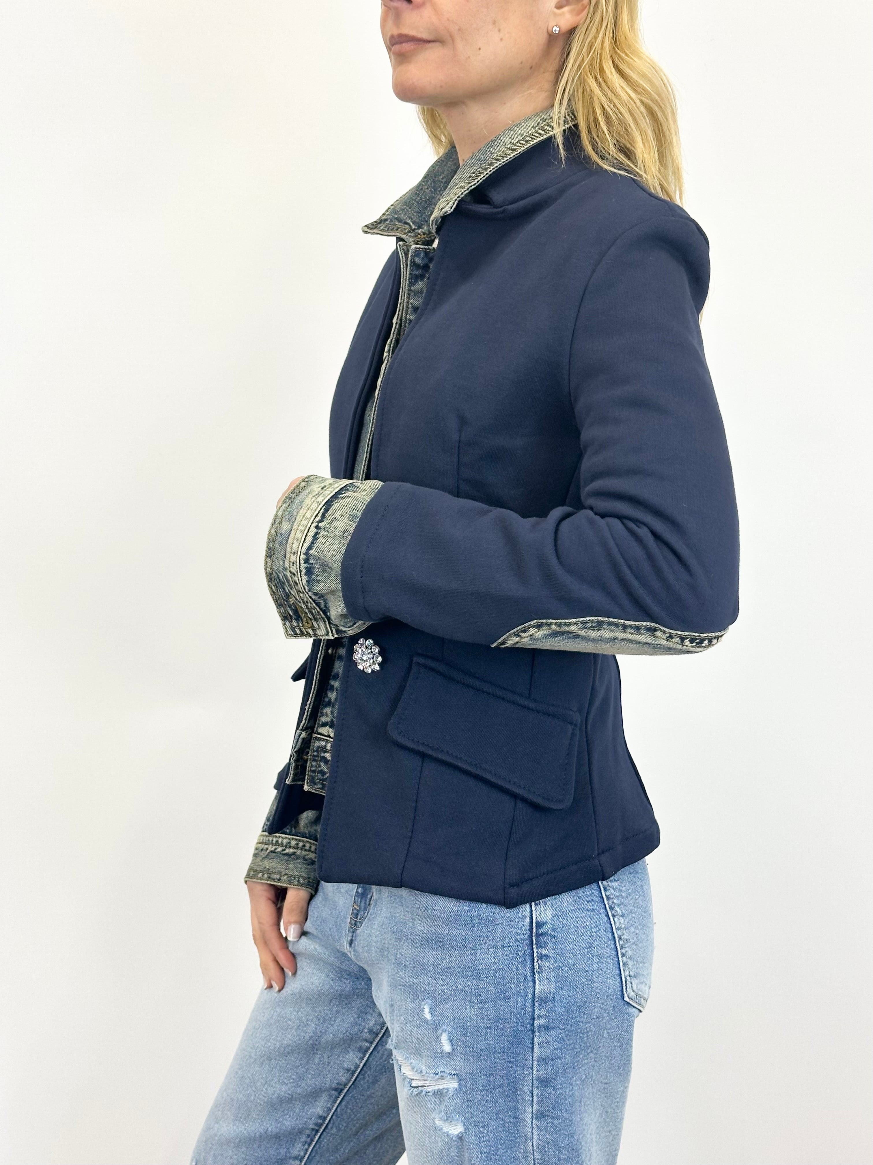 Giacca Valentina Blu _ MI.LE. for soku