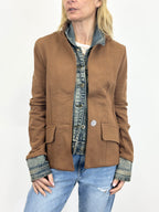 Giacca Valentina Marrone _ MI.LE. for soku