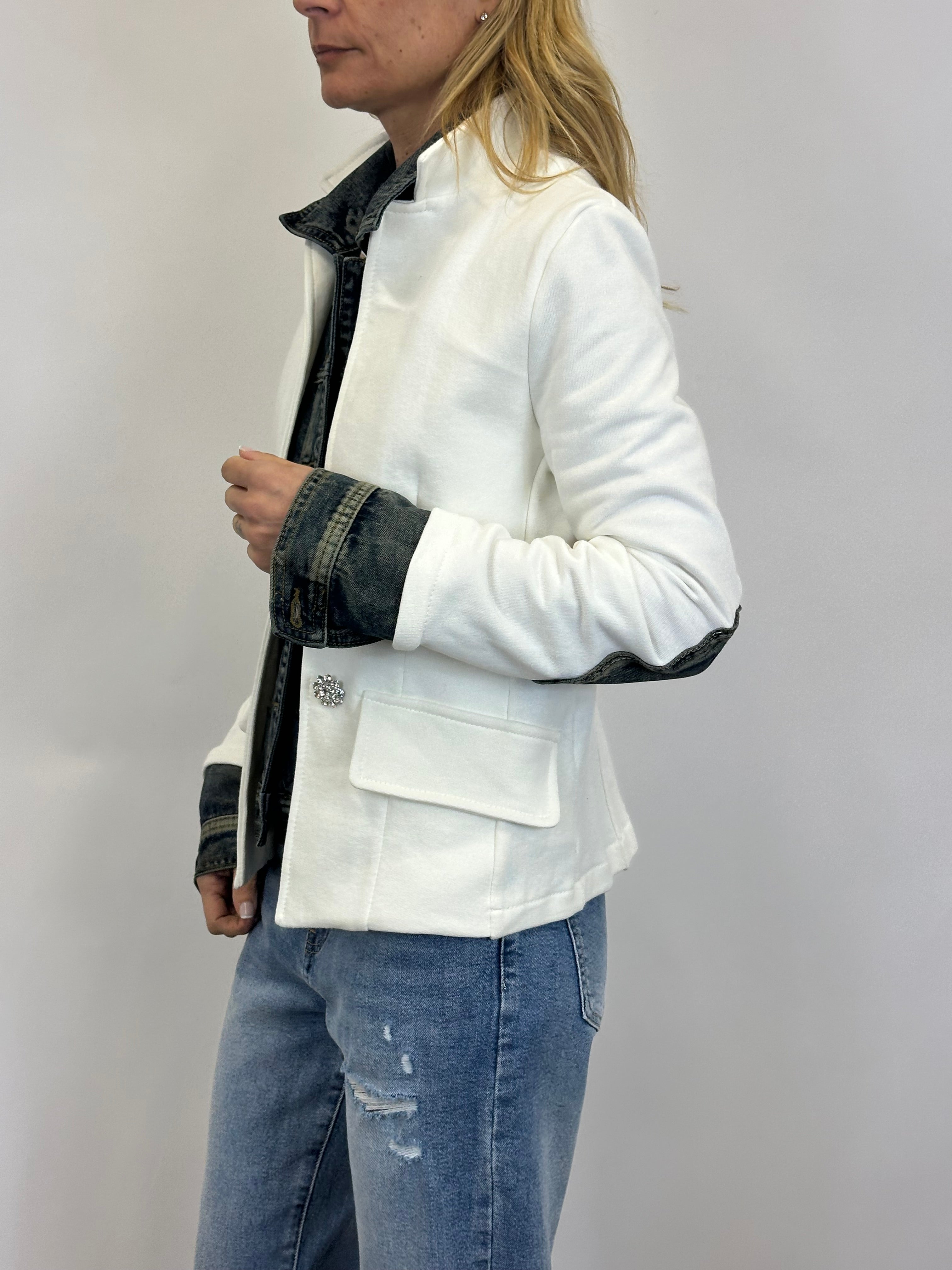 Giacca Valentina Bianco _ MI.LE. for soku