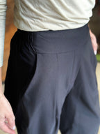 Pantalone Bengalina Balloon Nero _ Karma