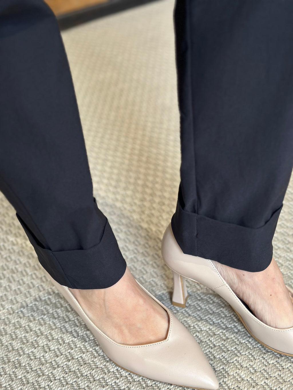 Pantalone Dritto Nero _ Karma