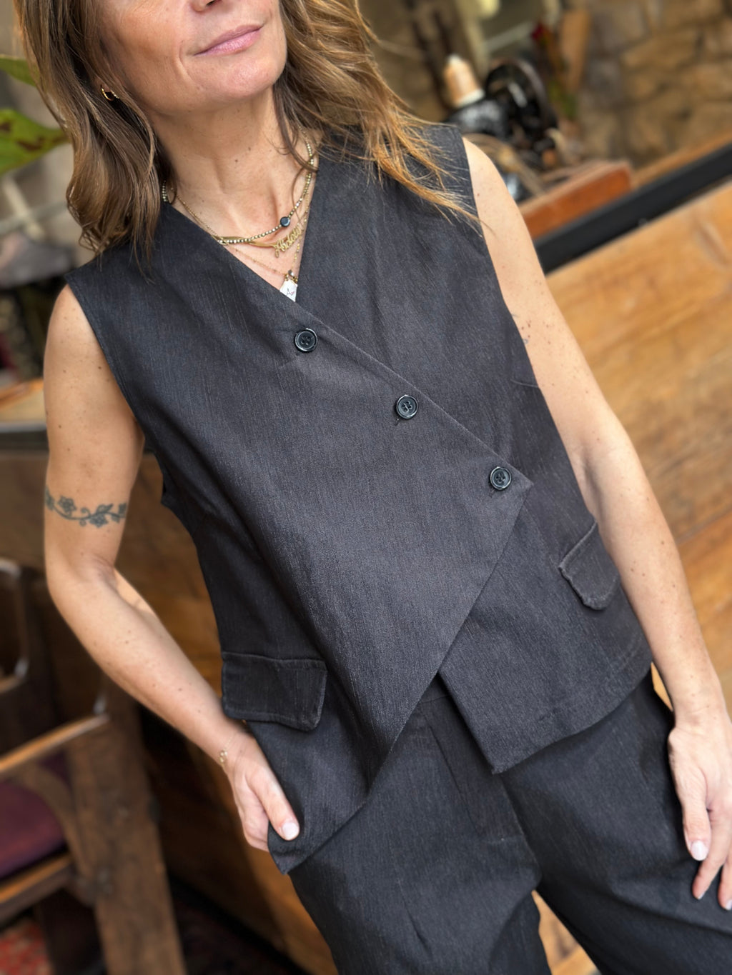 Gilet Asimmetrico _ Karma
