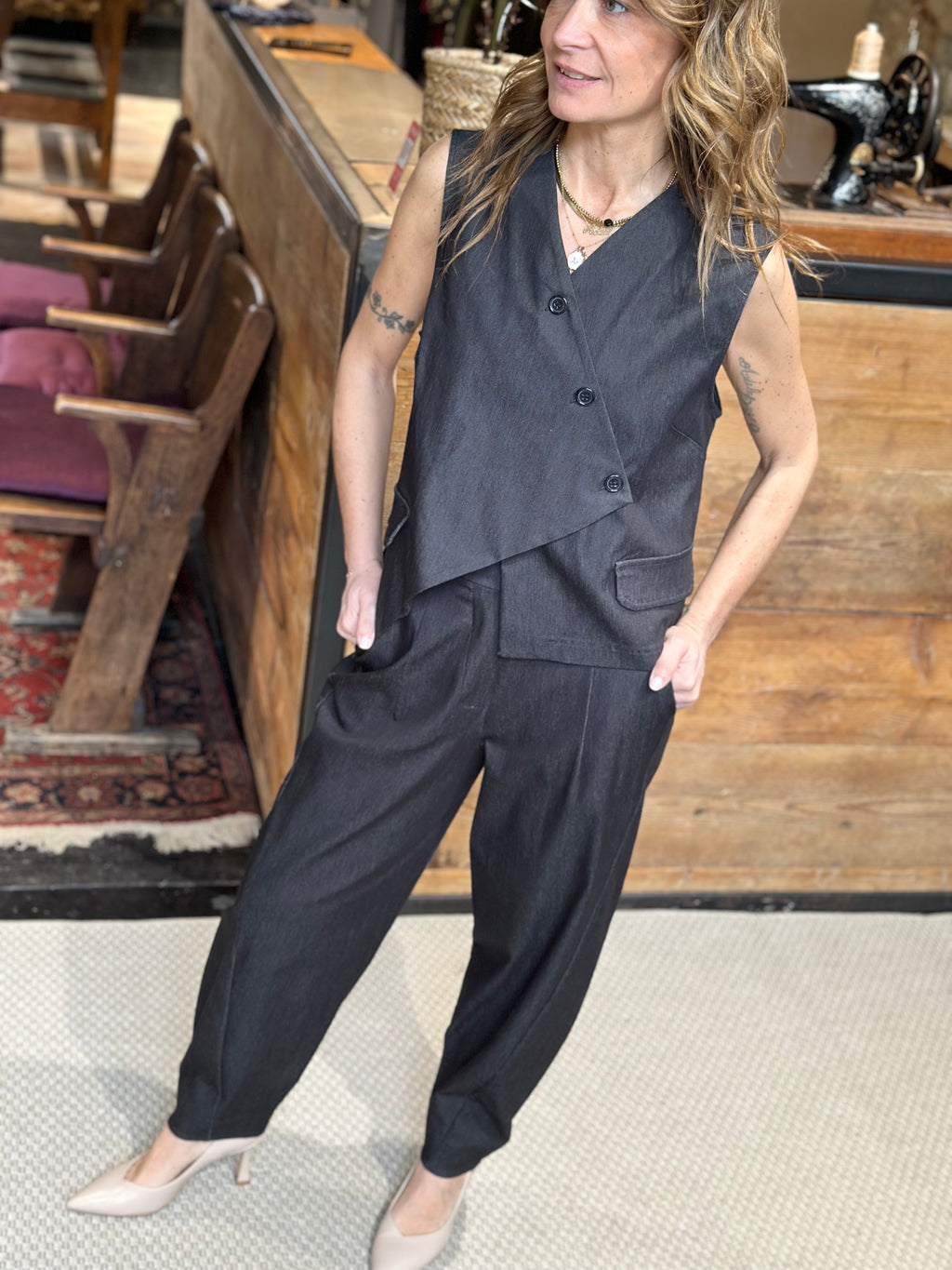 Pantalone Effetto Jeans _ Karma