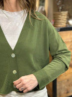 Cardigan Corto Verde _ MI.LE. for soku