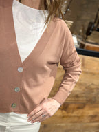 Cardigan Corto Biscotto _ MI.LE.for soku