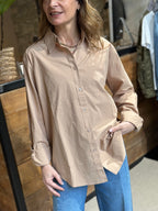 Camicia Basic Camel _ MI.LE. for soku