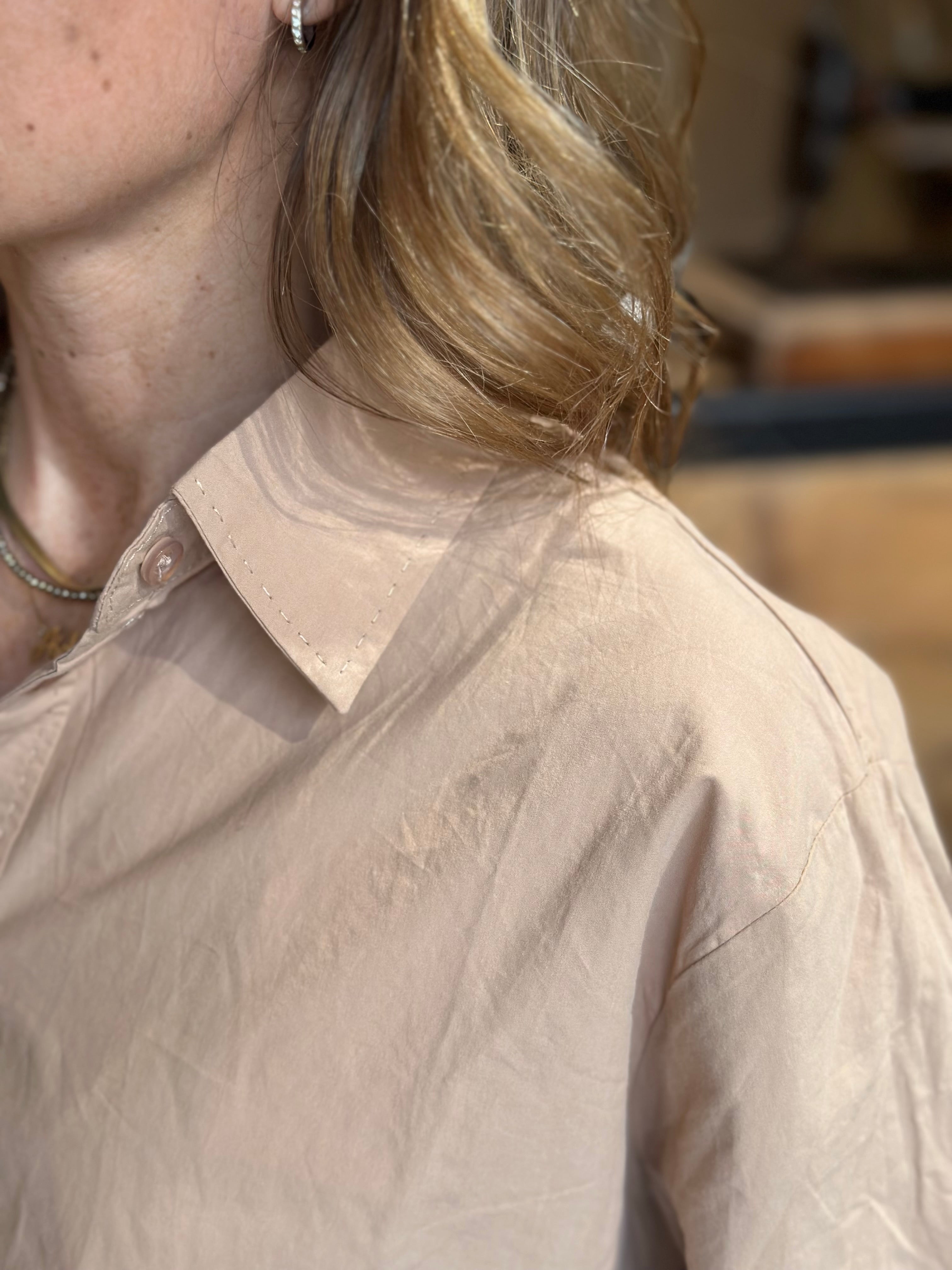 Camicia Basic Camel _ MI.LE. for soku