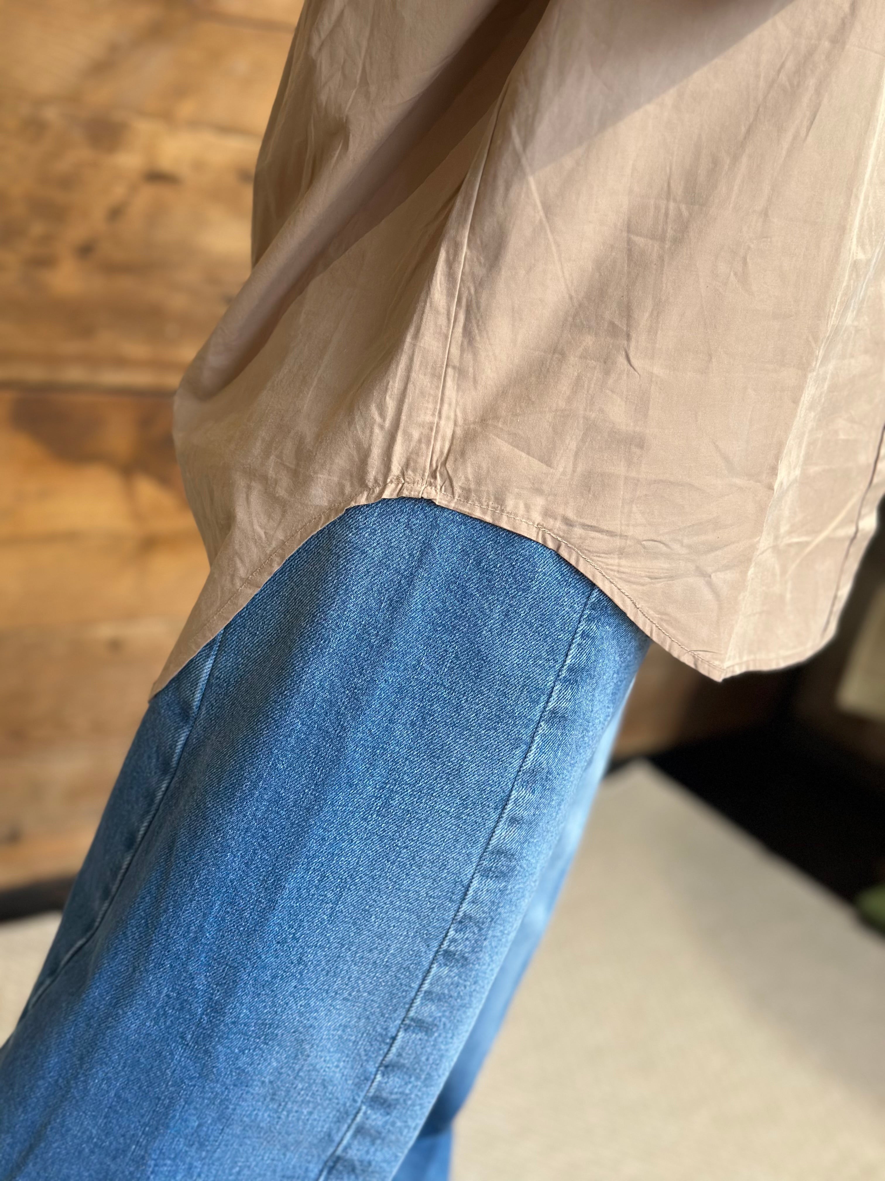 Camicia Basic Camel _ MI.LE. for soku
