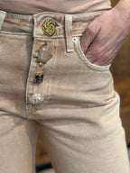 Jeans Zoe Bottoni Gioiello _ Vicolo