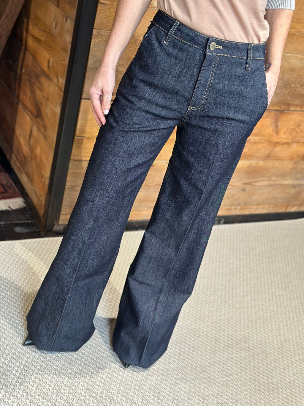 Jeans Elena Blu Scuro _ Vicolo