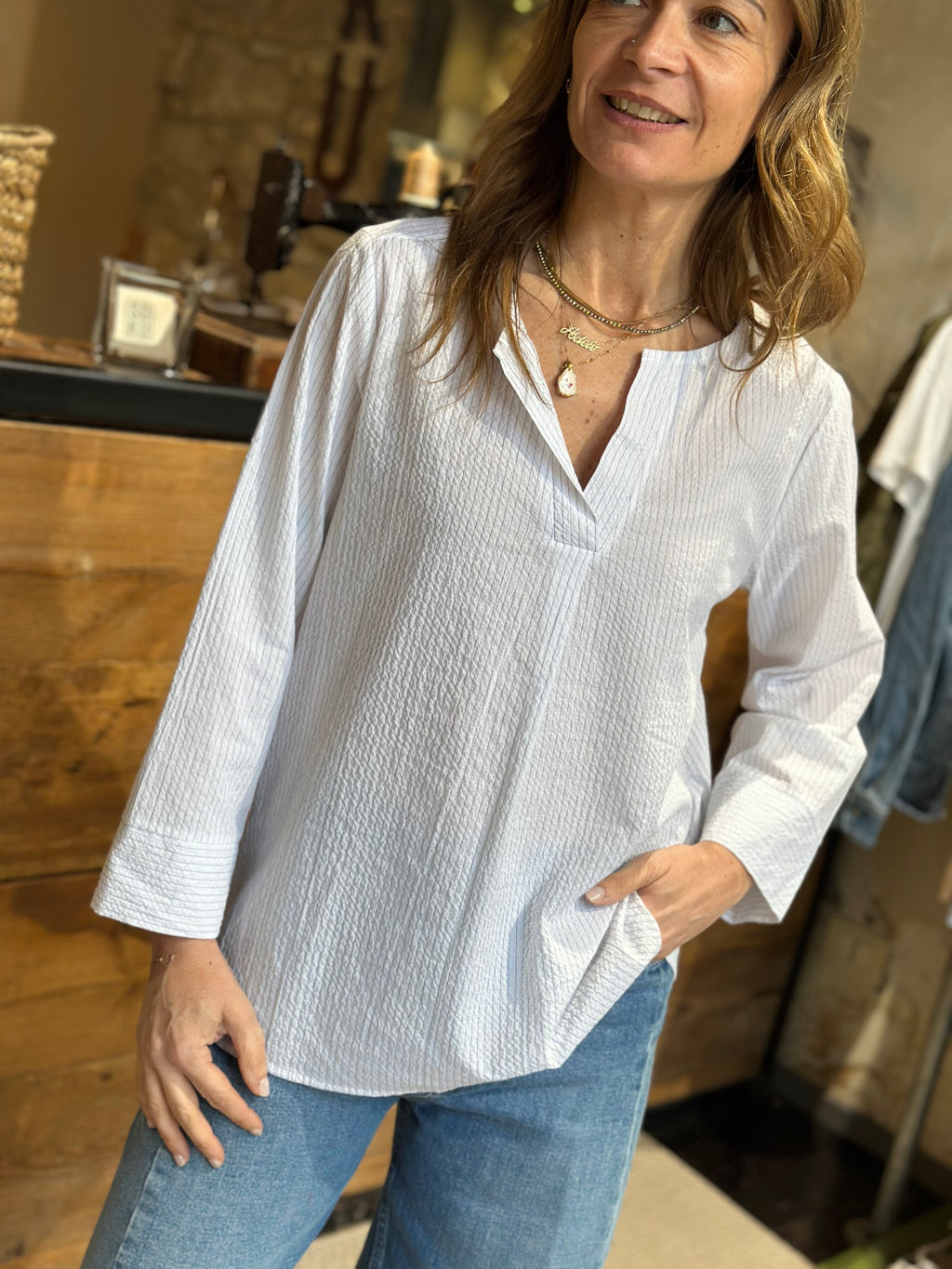 Camicia Rigata _ Karma