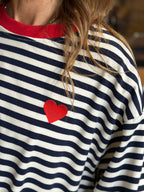 Maglia Cuore Blu _ MI.LE. for soku