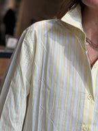 Camicia Rigata Gialla _ MI.LE. for soku